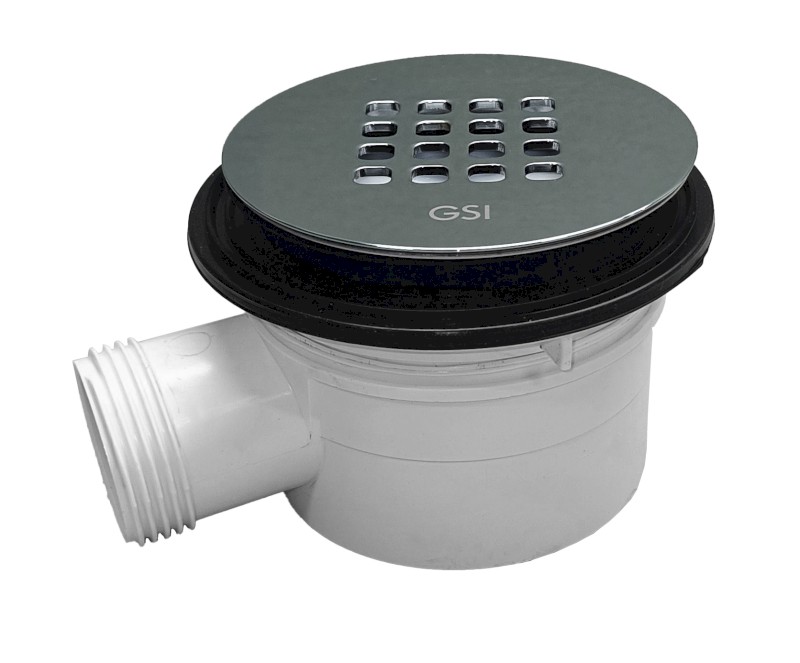 Vaničkový sifon, průměr 90mm, DN40, nízký, krytka agave mat PILDSR204