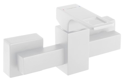 FORATA nástěnná sprchová baterie, bílá mat FT011/14