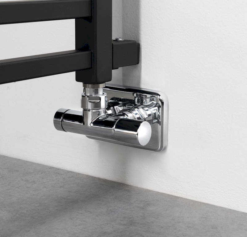 MONO ONE připojovací sada ventilů jednobodová, rozteč 50mm, provedení Chrom CP2052S