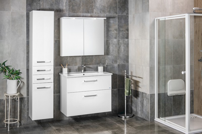 ZUNO 85 keramické umyvadlo nábytkové 85x45cm, bílá 9085