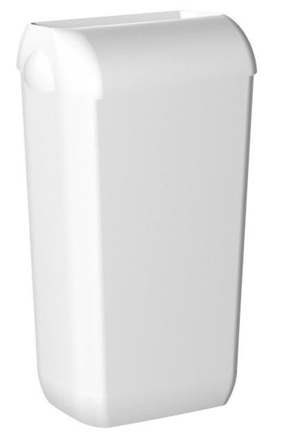 COLORED odpadkový koš nástěnný s víkem 23l, ABS, Soft Touch, bílá A74020AW