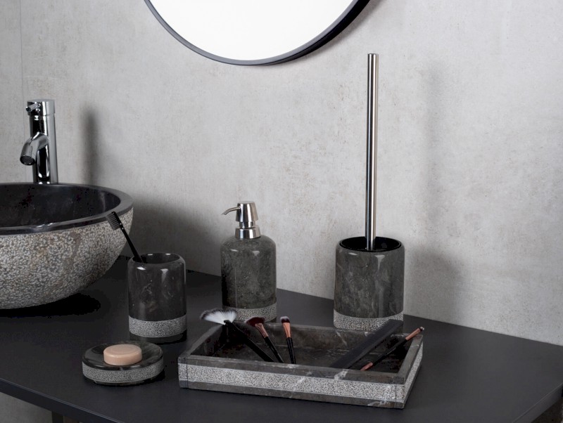 POSH miska na postavení, mramor, šedá 2234607