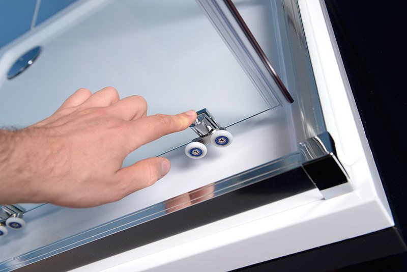 EASY čtvercová sprchová zástěna 900x900mm, čiré sklo EL5115