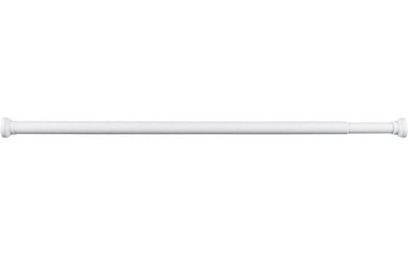 Teleskopická rozpěrná tyč 118-215cm, bílá 4061