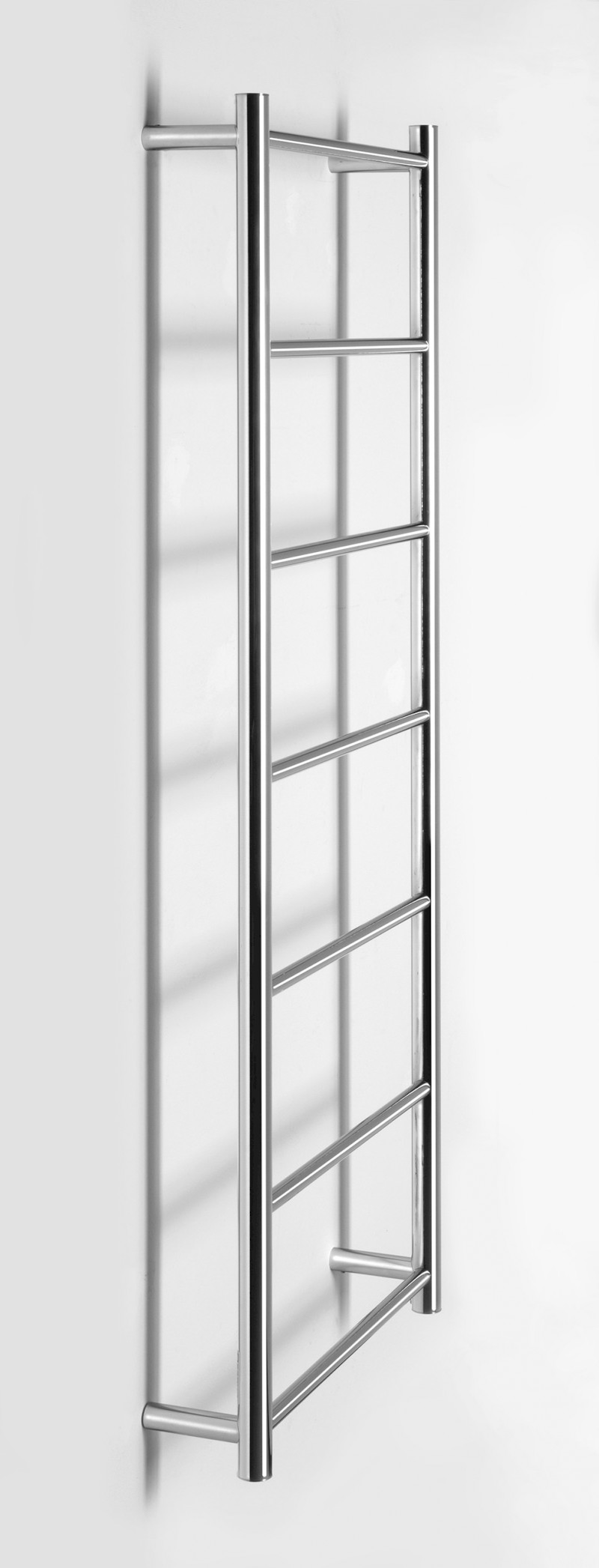 SHICK nástěnný sušák ručníků 500x1344 mm, kulatý, chrom SH500