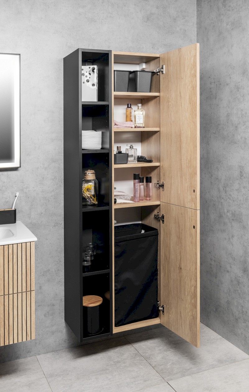 ESPACE skříňka 35x172x32cm, 2x dvířka, levá/pravá, dub alabama ESC230-2222