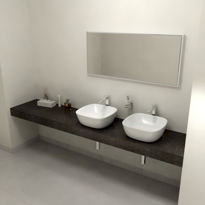 TAILOR rockstone deska 250x50 cm, provedení límce F TR250F