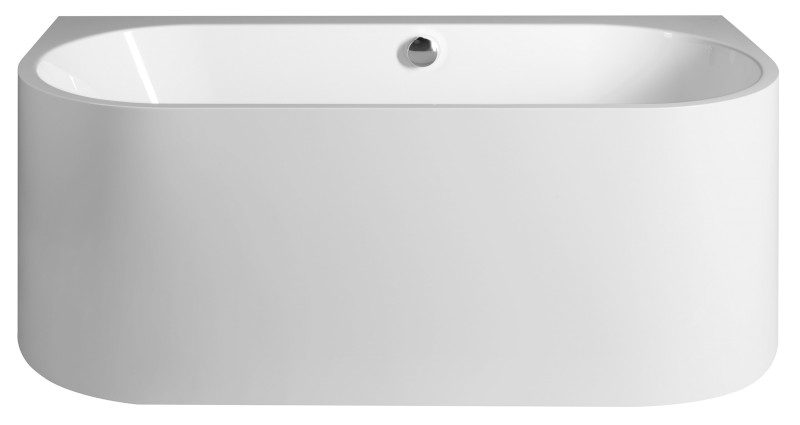 ASTRA DL MONOLITH nástěnná stojící vana 160x75x60cm, bílá 33611MDL