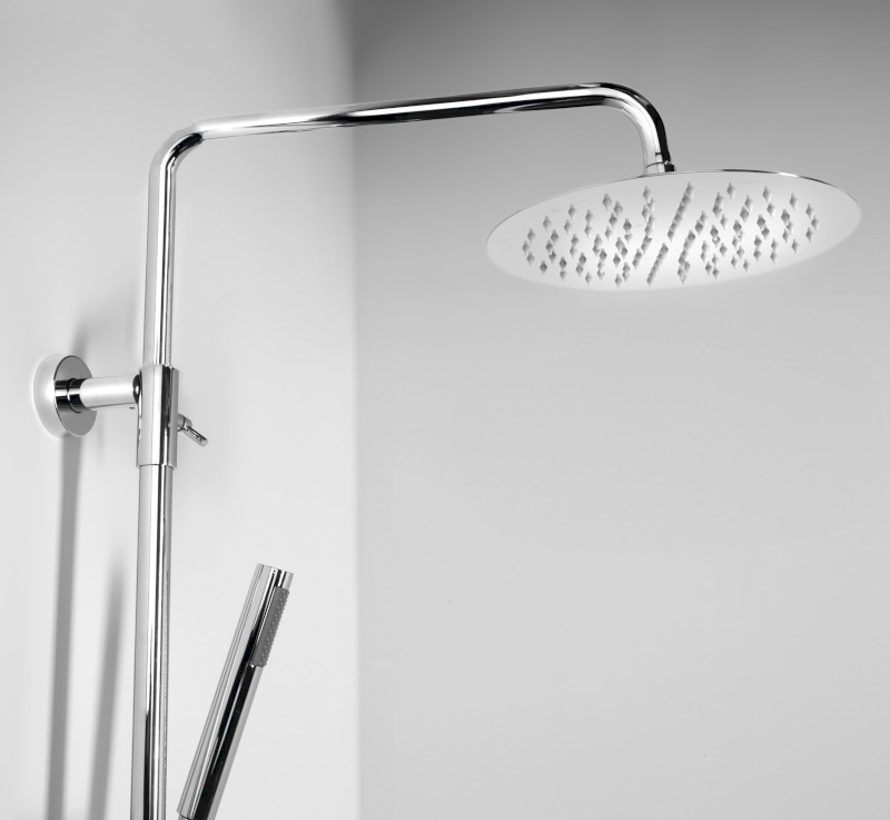 Sprchový sloup s termostatickou baterií, chrom KU139