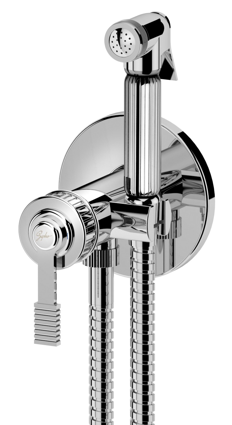 VERSI podomítková bidetová baterie se Stop sprškou, chrom RV013