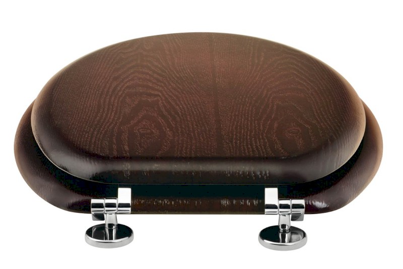 AQUALINE WC sedátko, ořech 1705-11