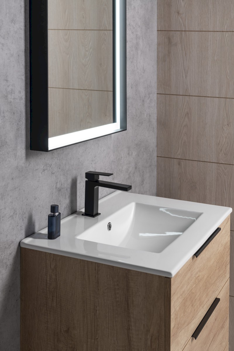 SLIM keramické umyvadlo, nábytkové, 60x46,5cm, bílá 1601-60