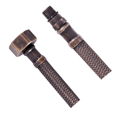 Flexibilní nerezová hadice M10x3/8