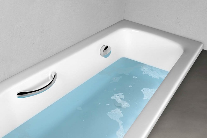 SYMMETRIC madlo do vany 240mm, chrom 250420