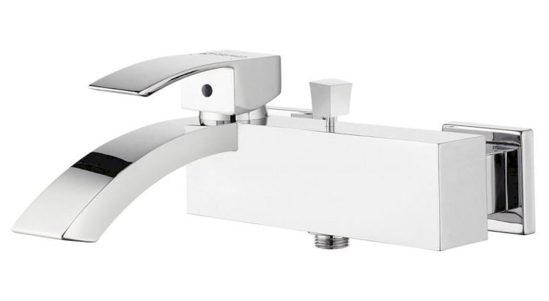 GINKO nástěnná vanová baterie, chrom 1101-10