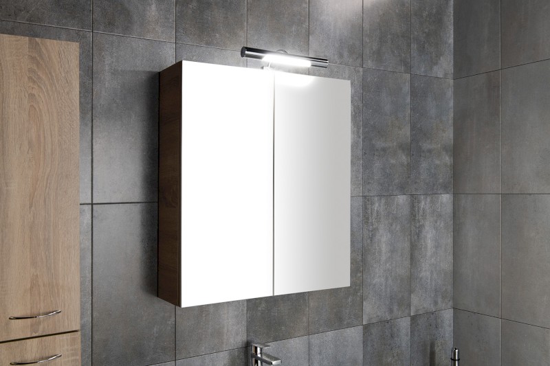 ANDREA LED svítidlo, 5 W, 284x32x134 mm, IP44, chrom E26716CI