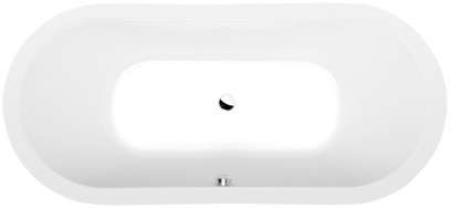 VIVA O oválná vana 185x80x47cm, bílá 72179