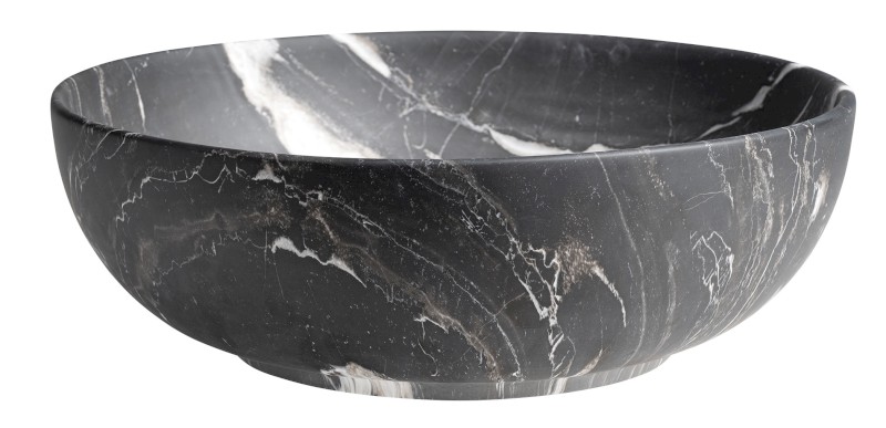 RONDANE keramické umyvadlo na desku Ø 41cm, carnico mramor AR435CM