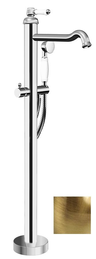 VIENNA vanová baterie s připojením do podlahy, bronz VO021BR