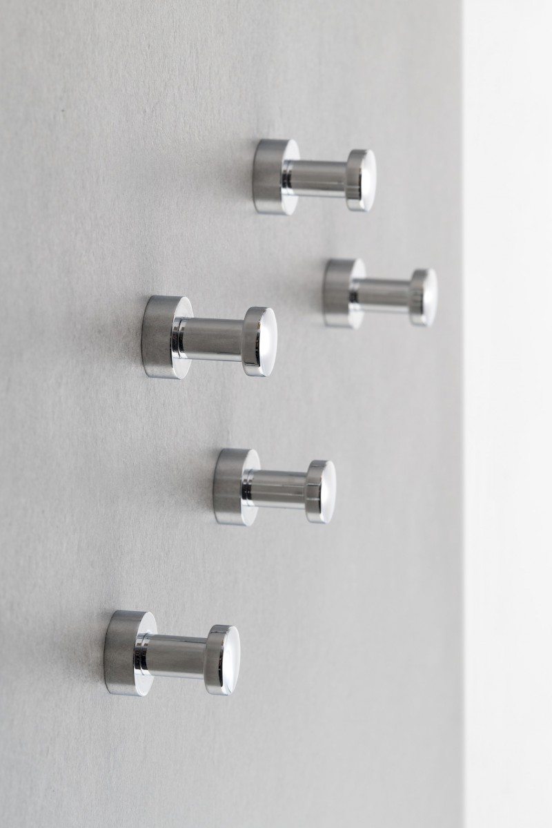 SAMBA háček, balení 5 ks, chrom SB122