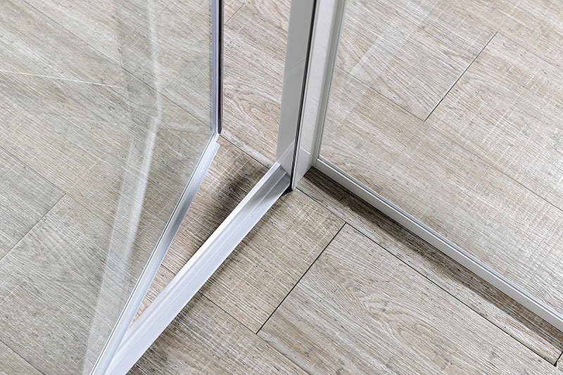 AMICO sprchové dveře výklopné 1040-1220x1850mm, čiré sklo G100