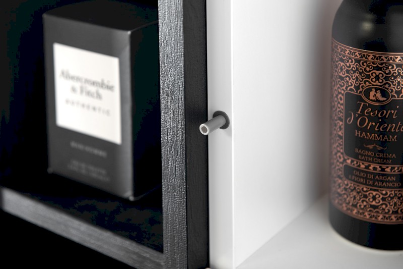 ESPACE skříňka 35x172x32cm, 2x dvířka, levá/pravá, černá mat ESC230-3535