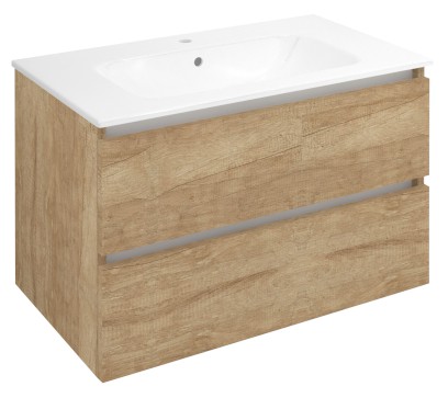 EZARA umyvadlová skříňka 79,8x52x46cm, dub alabama EZ801-2222