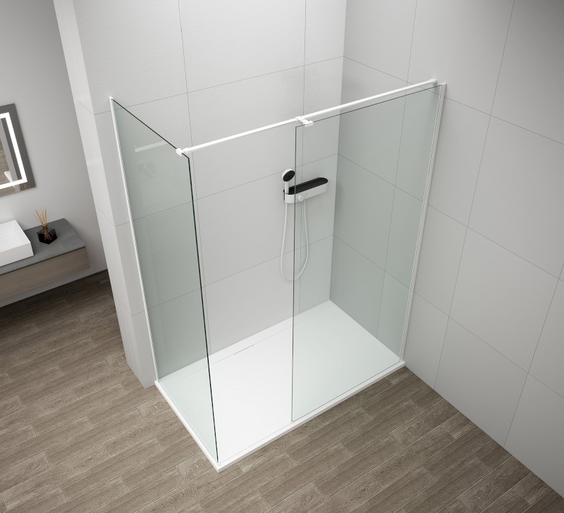 ESCA univerzální vzpěra 2000mm, bílá mat ES7234