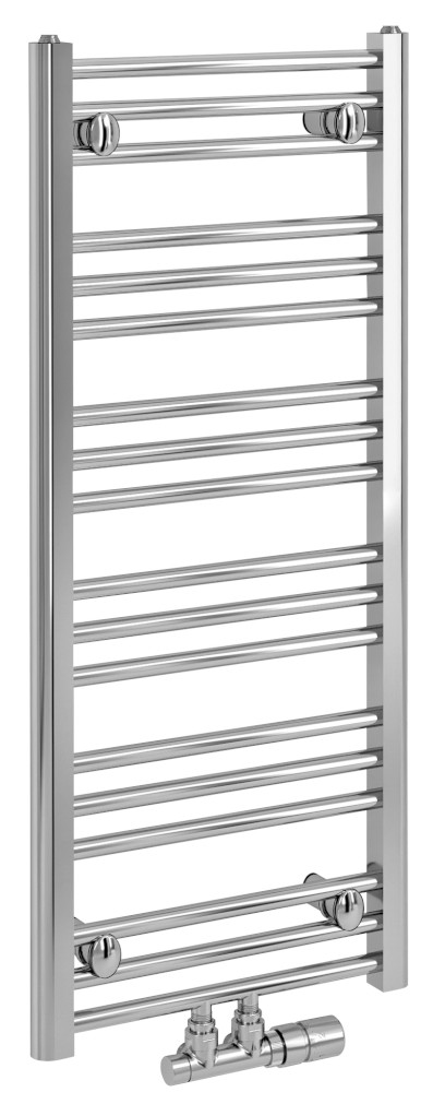 ALBRECHT otopné těleso 400x930mm, středové připojení, chrom 600.111.1