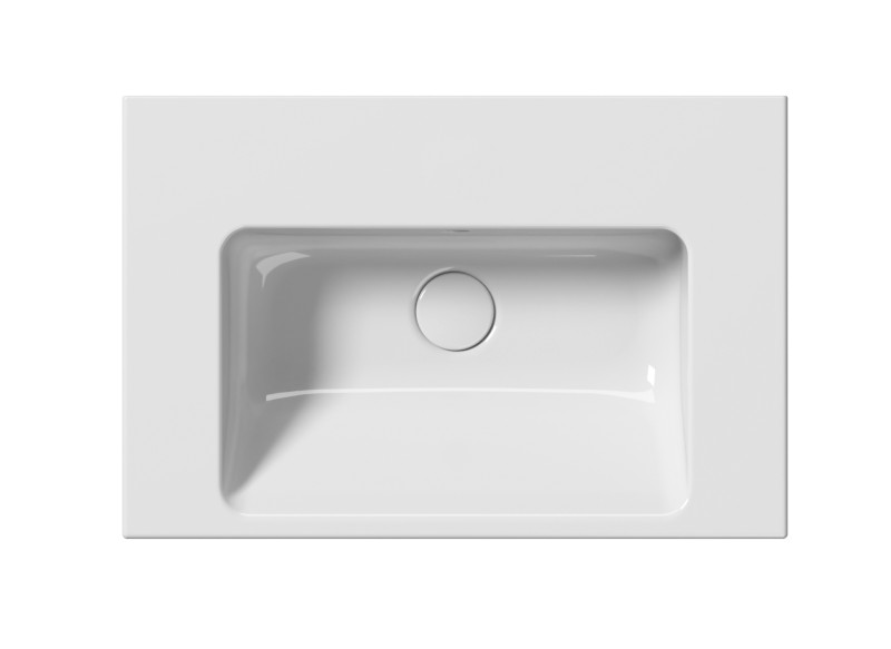 NORM keramické umyvadlo 60x40cm, BEZ OTVORU, bílá ExtraGlaze 8636011