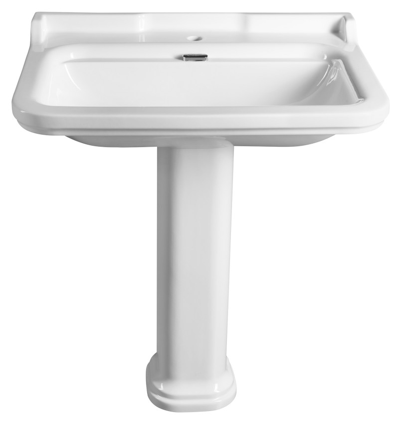 WALDORF universální keramický sloup k umyvadlům 60, 80 cm, bílá 417001