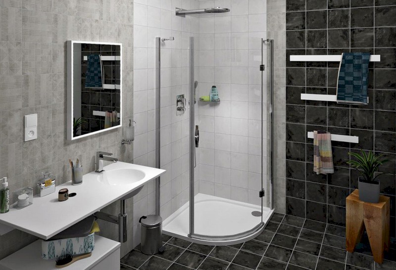 PATRON sušák osušky, 450x60mm, bílá PX012