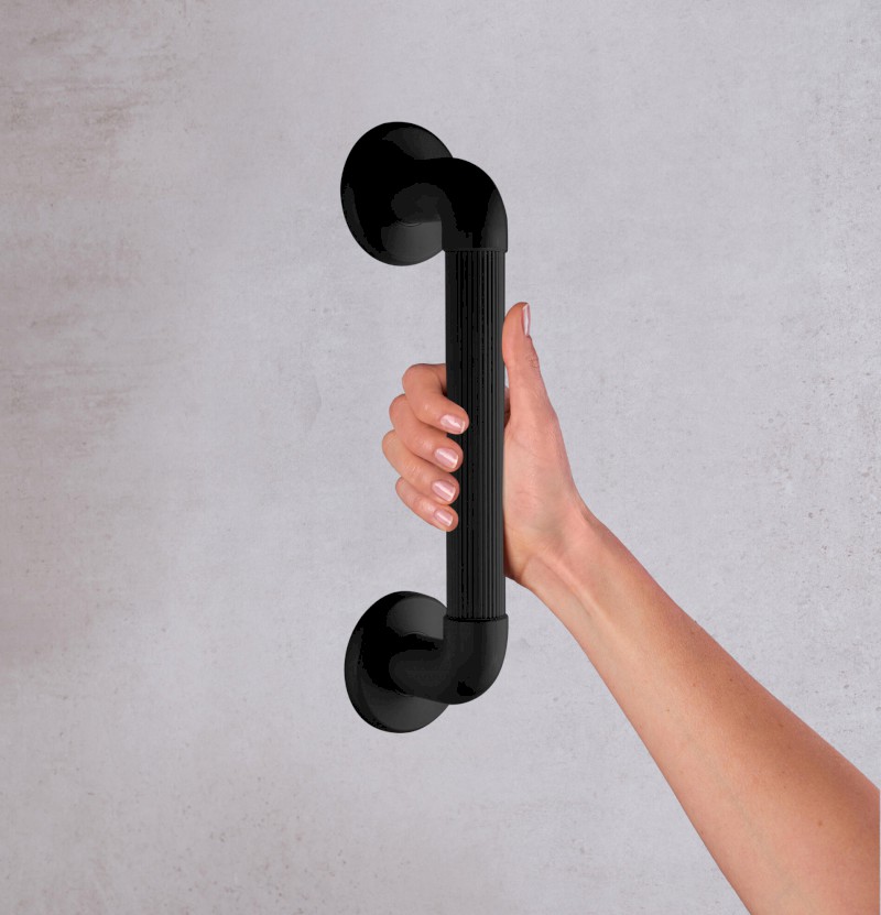 Pevnostní madlo plastové, 300mm, černá A1013010