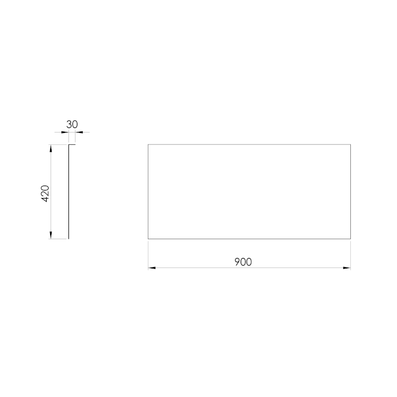 CARMEN NIKA panel, 90x42cm 30302