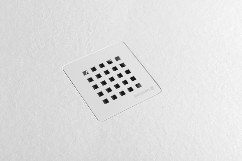 TRENECA vanička z litého mramoru s možností úpravy rozměru, 110x90cm, bílá mat 84314.11