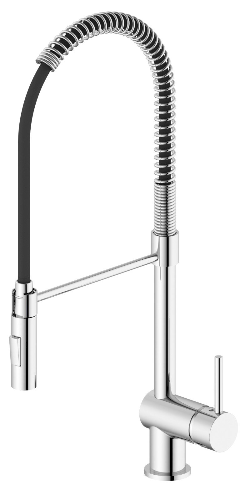 MOOVAN stojánková dřezová baterie se sprškou, chrom FF125