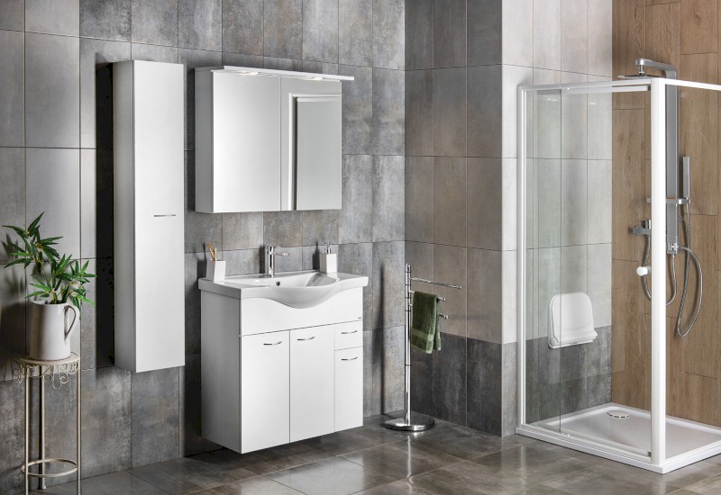 KERAMIA FRESH umyvadlová skříňka 75,2x74x34,4cm, bílá 50082A