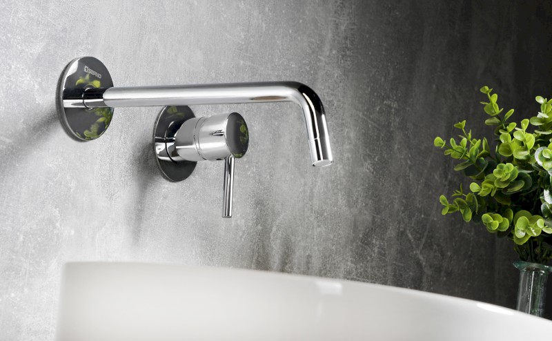 RHAPSODY podomítková dvouprvková umyvadlová baterie, chrom 5553