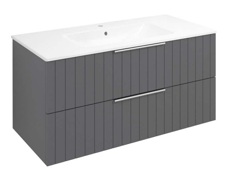 CIRASA STRIP umyvadlová skříňka 99,8x52x46cm, carina CR100-4141S