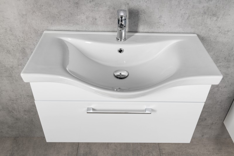 AKIRA umyvadlová skříňka 74,5x42x34cm, bílá AK280