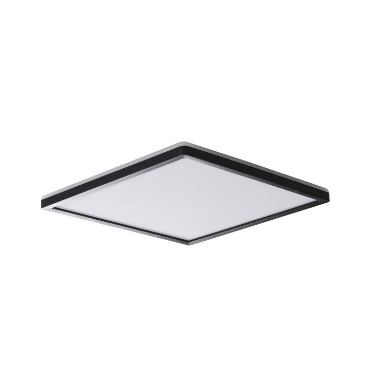 AZPO stropní LED svítidlo, 300x300mm, 17,5W, IP54, černá mat 31509