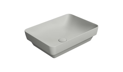 PURA keramické umyvadlo 50x38cm, cenere mat 884717
