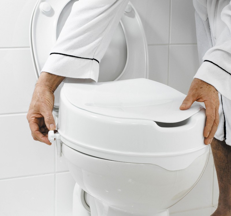 HANDICAP WC sedátko zvýšené 10cm, bílá A0071001