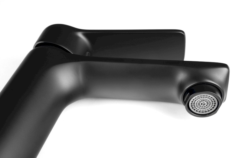 SINTRA stojánková umyvadlová baterie, černá mat SX002B