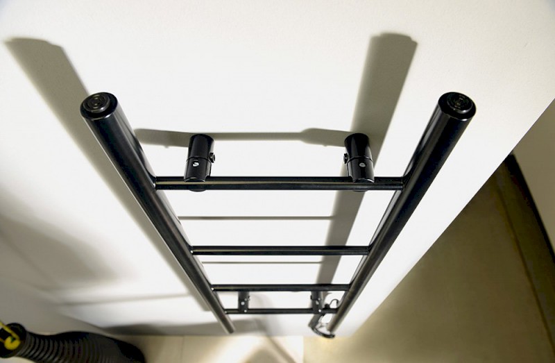 KARBO elektrický sušák ručníků, kulatý, 400x1120mm, 87 W, černá mat KB904