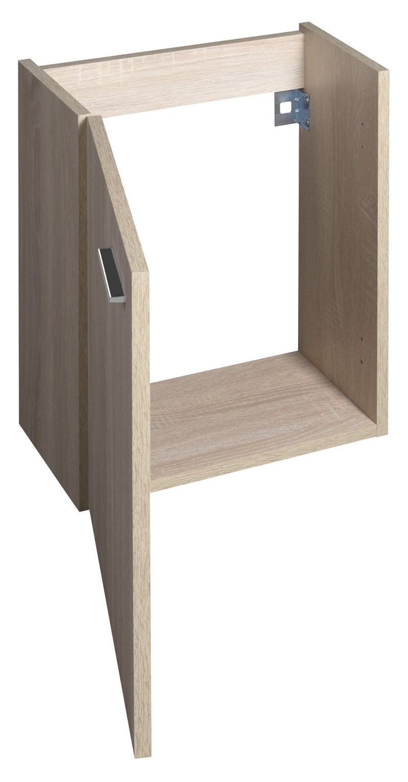 ZOJA umyvadlová skříňka 39,5x50x22cm, dub platin 51049DP