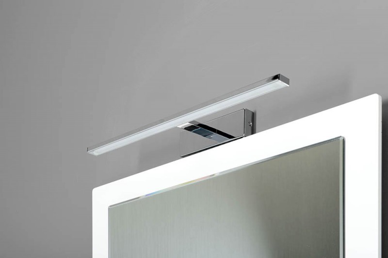 ESTHER LED nástěnné svítidlo, 6 W, 280x62x131 mm, IP44, chrom E26374CI