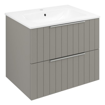 CIRASA STRIP umyvadlová skříňka 59,2x52x46cm, agila CR611-4343S