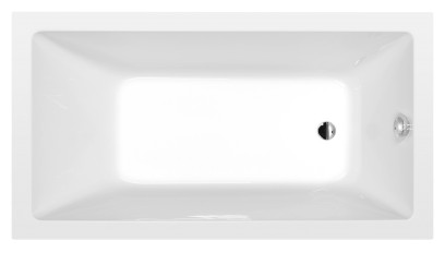 NOEMI obdélníková vana 150x80x39cm, bílá 71727
