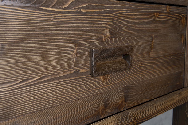 BRAND umyvadlová skříňka 76x83x43cm, mořený smrk BA088S